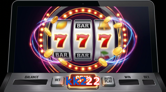 Main screen of Kk222 slots page for PK players